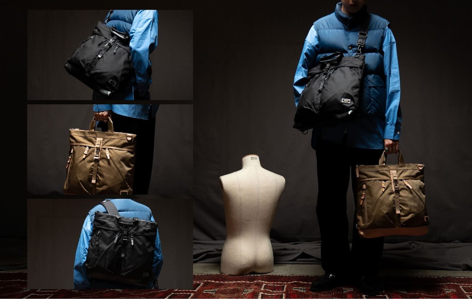【新品未使用】ASSOV ハンドバック ブラック 楽天市場】AS2OV アッソブ EXCLUSIVE BALLISTIC NYLON TOTE S バッグ