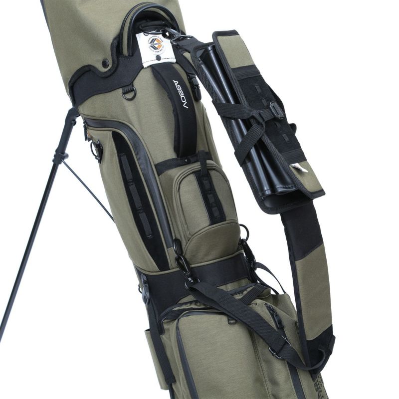 CORDURA FINE TEX CADDY BAG GOLF SERIES/BLACKコーデュラファイン