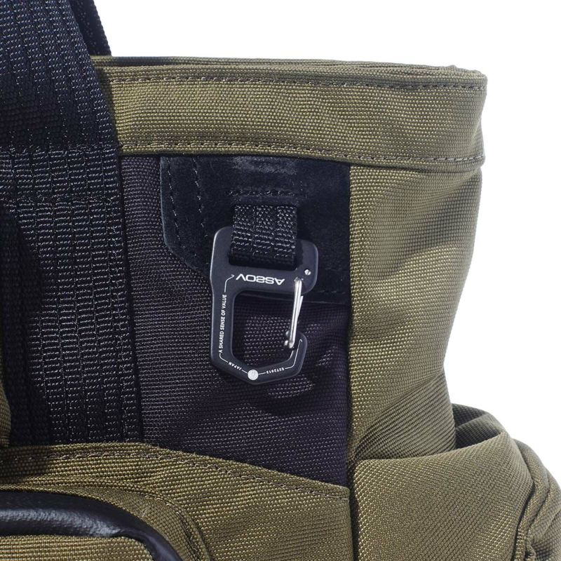 CORDURA FINE TEX TOTE BAG GOLFSERIES / CAMEL コーデュラファイン