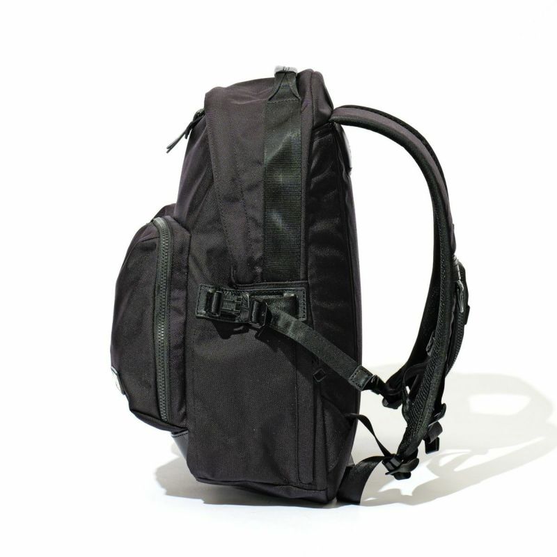 EXCLUSIVE BALLISTIC 2POCKET DAYPACK / BLACK 2ポケット