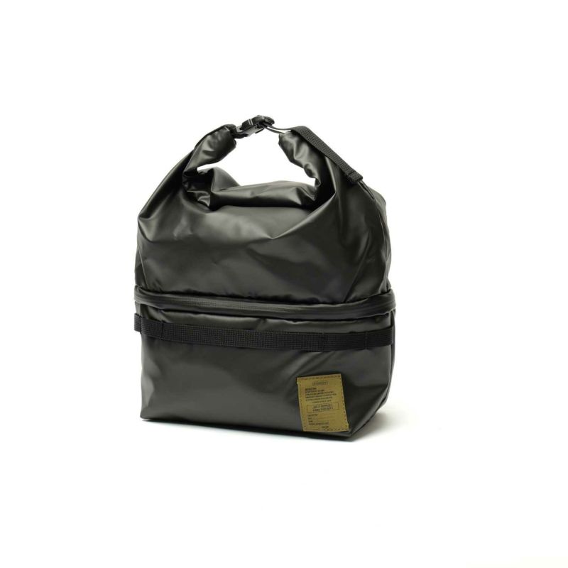 NYLON POLYCARBONATE 2ROOM POUCH sizeM/ BLACK2ルームポーチ – AS2OV