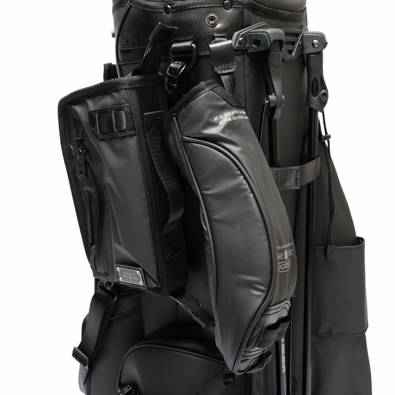 NYLON POLYCA CADDY BAG BLACKナイロンポリカキャディバッグ – AS2OV