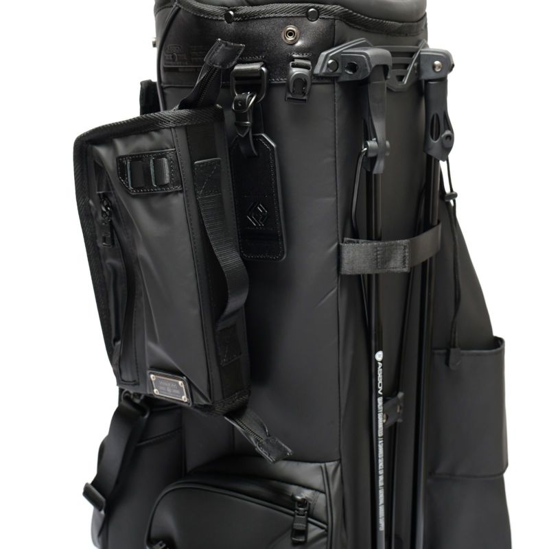 NYLON POLYCA CADDY BAG BLACKナイロンポリカキャディバッグ – AS2OV