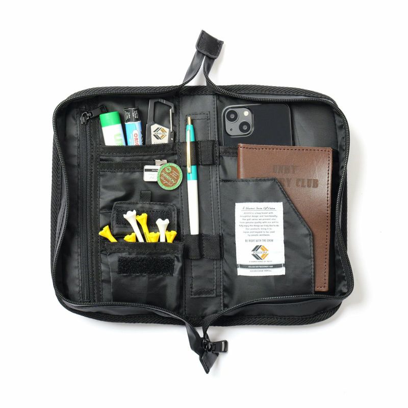 NYLON POLYCA CADDY BAG BLACKナイロンポリカキャディバッグ – AS2OV