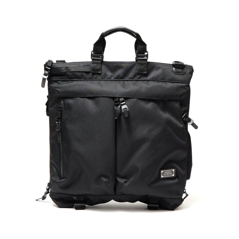 CORDURADOBBY 305D 3WAY HELMET BAG/BLACKコーデュラドビー3way