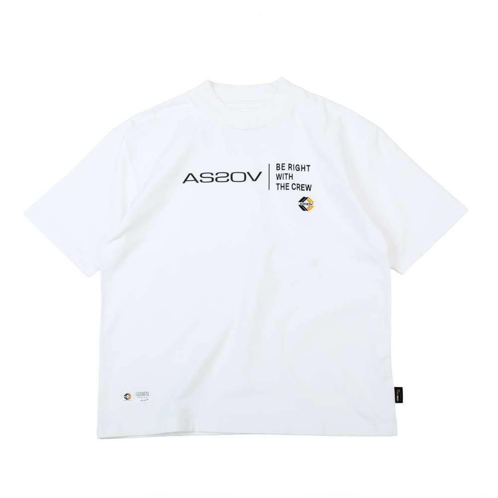 CORDURA MOCK NECK GOLF SERIES/ WHITEコーデュラ モックネック ゴルフ