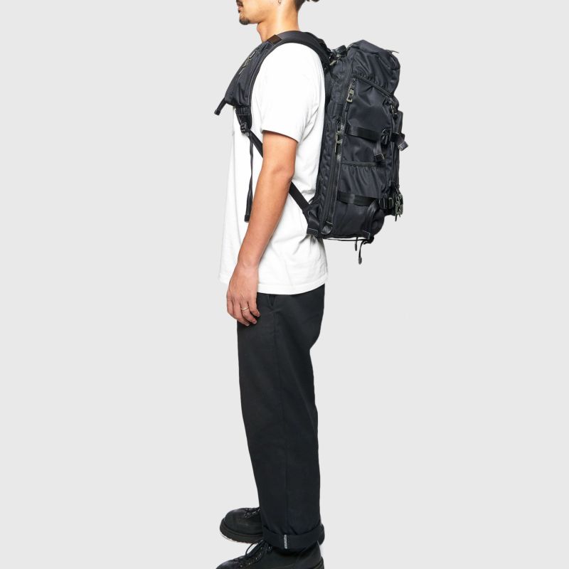 305d CORDURA DOBBY 305D BACK PACK/BLACKコーデュラドビー305D バックパック – AS2OV