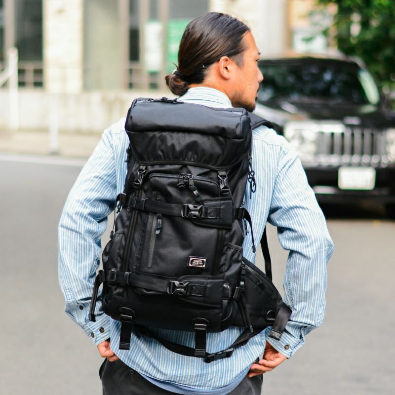 305d CORDURA DOBBY 305D BACK PACK/BLACKコーデュラドビー305D バックパック – AS2OV