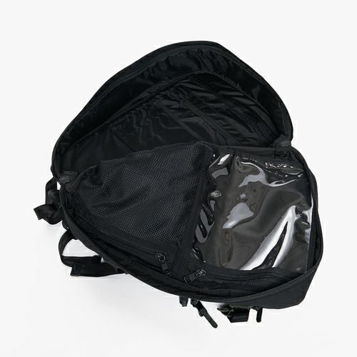 美品✨AS2OV CORDURA DOBBY 305D 3WAY 欠品あり CORDURA DOBBY 305D 3WAY BACK PACK sizeS/BLACKコーデュラドビー305D