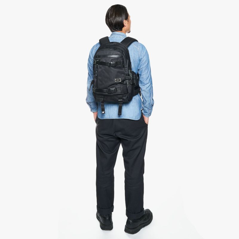 305d CORDURA DOBBY 305D DAY PACK/BLACKコーデュラドビー305D デイパック – AS2OV