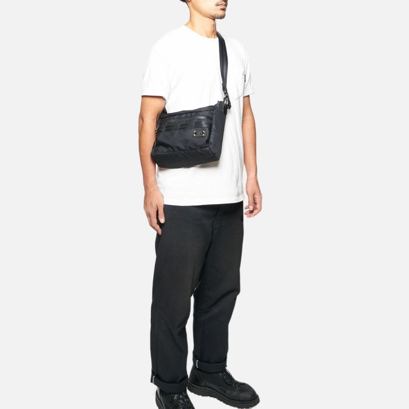 305d CORDURA DOBBY 305D 2WAY BAG sizeM/BLACKコーデュラドビー305D 2WAYバッグ – AS2OV