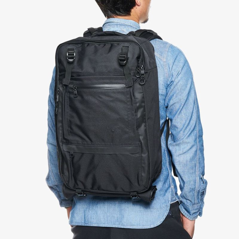 305d WATER PROOF CORDURA 305D 2WAY BAG/BLACKウォータープルーフ コーデュラ305D 2WAYバッグ – AS2OV