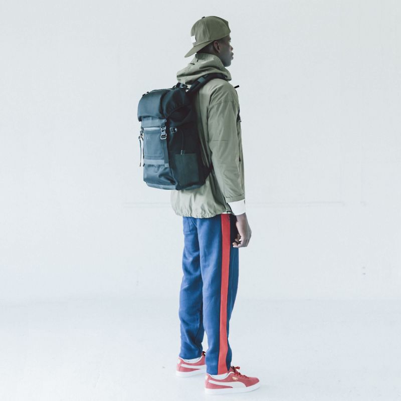 305d WATER PROOF CORDURA 305D BACK PACK/BLACKウォータープルーフ コーデュラ305D バックパック – AS2OV
