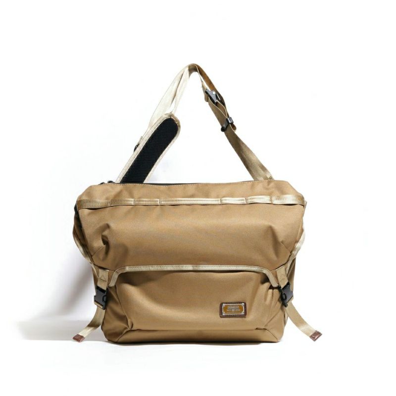 CORDURA DOBBY 305D MESSENGER BAG/KHAKIコーデュラドビー305D メッセンジャーバッグ – AS2OV
