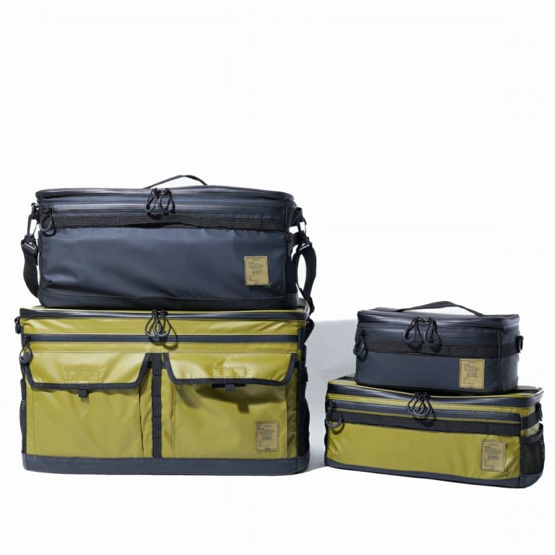NYLON POLYCARBONATE CONTAINER BOX sizeS/BLACKナイロン