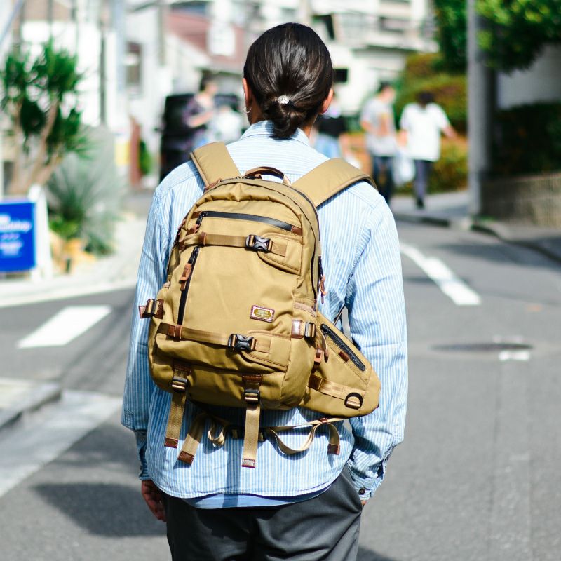 305d CORDURA DOBBY 305D DAY PACK/KHAKIコーデュラドビー305Dデイパック – AS2OV
