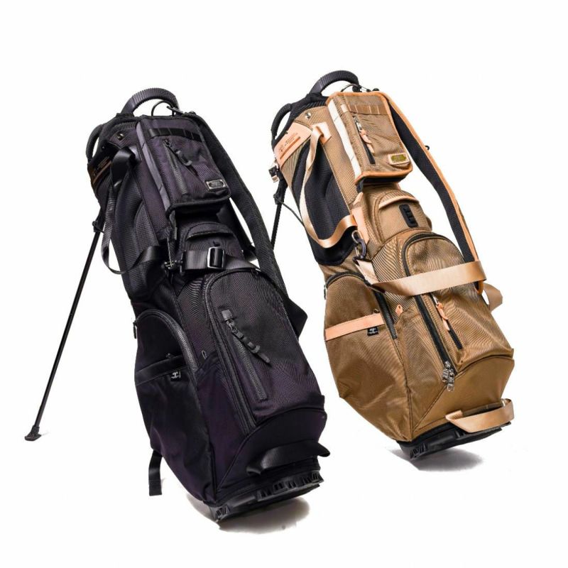 EXCLUSIVE BALLISTIC NYLON - CADDY BAG GOLF SERIES/KHAKIエクスクルーシブバリスティック –  AS2OV