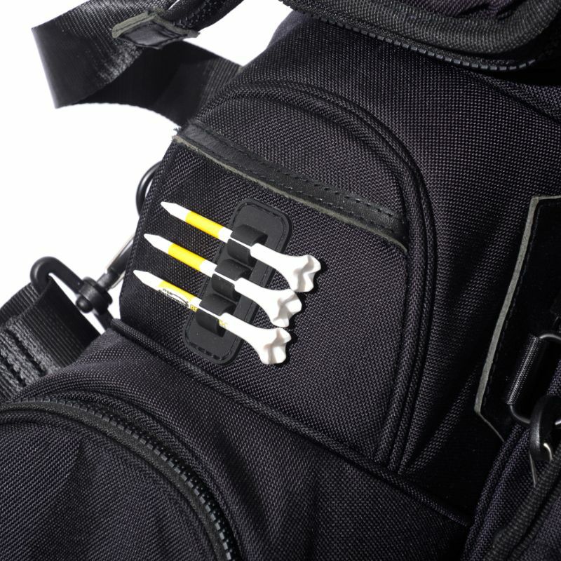 EXCLUSIVE BALLISTIC NYLON - CADDY BAG GOLF SERIES/BLACK EXCLUSIVE BALLISTIC NYLON - CADDY BAG GOLF SERIES/BLACK
