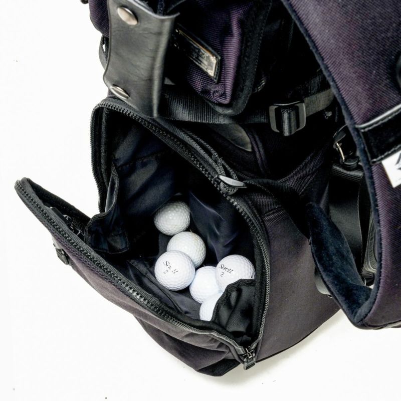 EXCLUSIVE BALLISTIC NYLON - CADDY BAG GOLF SERIES/KHAKI