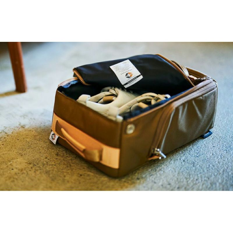 EXCLUSIVE BALLISTIC NYLON - SHOES CASE GOLF SERIES/BLACK