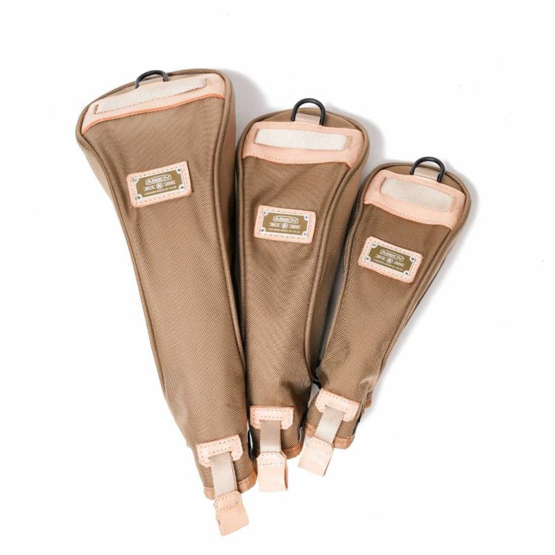 EXCLUSIVE BALLISTIC NYLON - HEAD COVER UTILITY GOLF SERIES/KHAKI